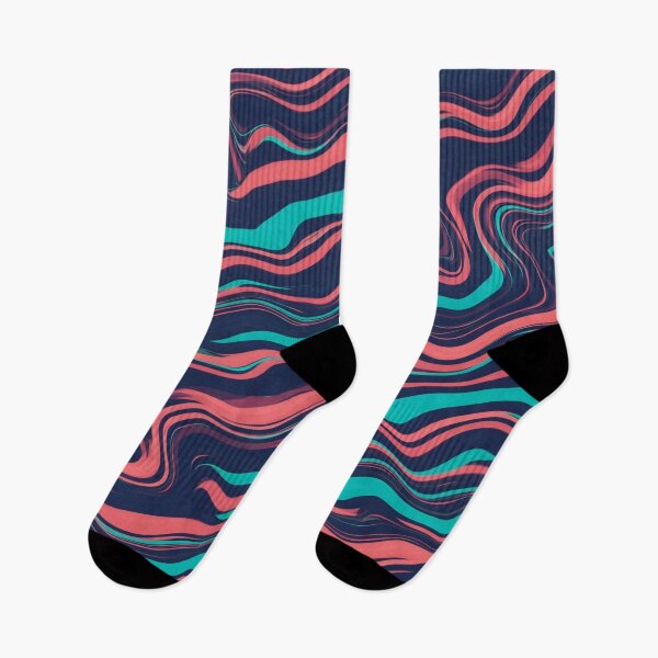 Item preview, Vibrant Abstract Waves designed and sold by Rui Fernandes.