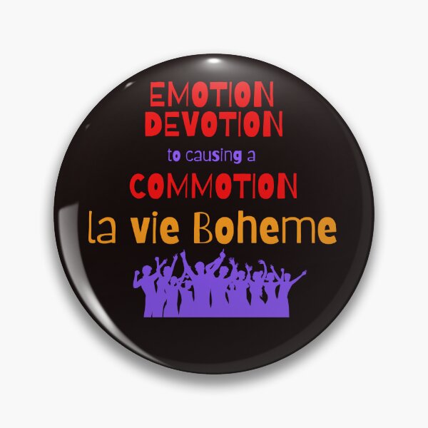 Item preview, la vie Boheme designed and sold by lyricallines.