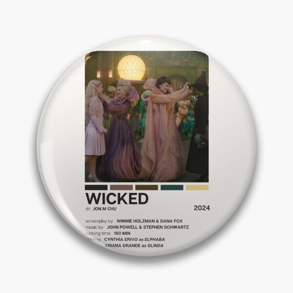 Item preview, Wicked (2024) Movie Poster designed and sold by YellowishCat15.