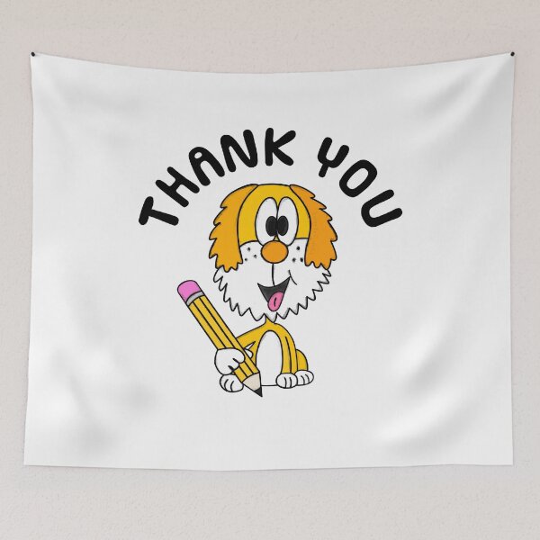 Item preview, School Dog Teacher Thank You Funny designed and sold by doodlerob.