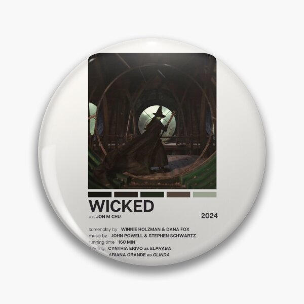 Item preview, Wicked (2024) Movie Poster designed and sold by YellowishCat15.