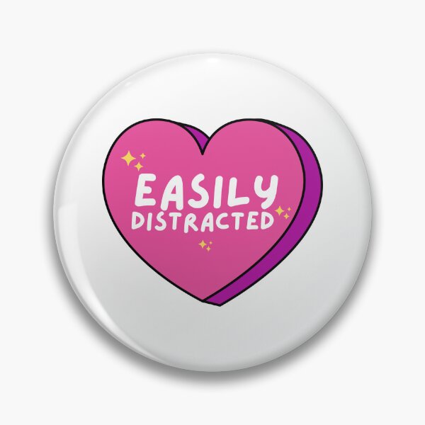 Item preview, Easily Distracted | Distracted | ADHD | Mental Health designed and sold by PrintEveryday.