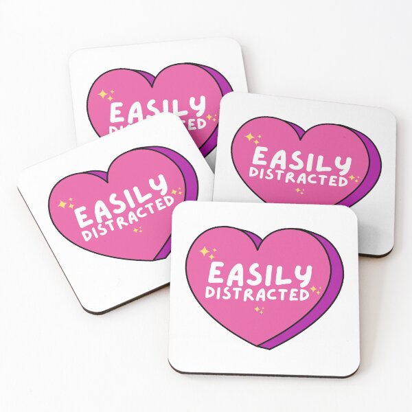 Item preview, Easily Distracted | Distracted | ADHD | Mental Health designed and sold by PrintEveryday.