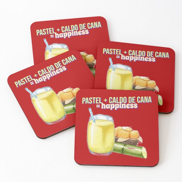 Item preview, 'Pastel + Caldo De Cana = Happiness' Brazilian Street Food designed and sold by Palette Print.