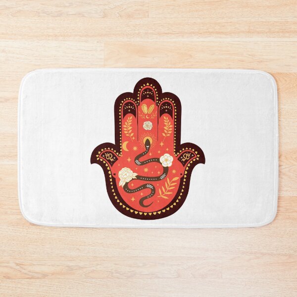 Item preview, Year of the snake hamsa hand designed and sold by hamsasoul.