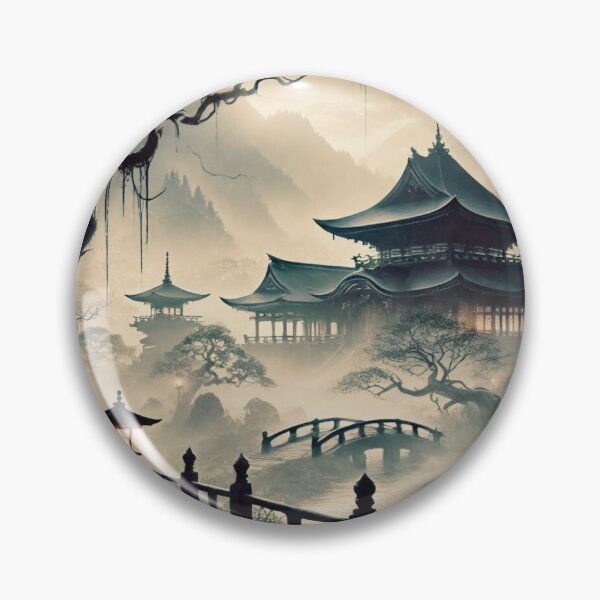 Item preview, Mysterious Japanese Temple  designed and sold by ramazis.