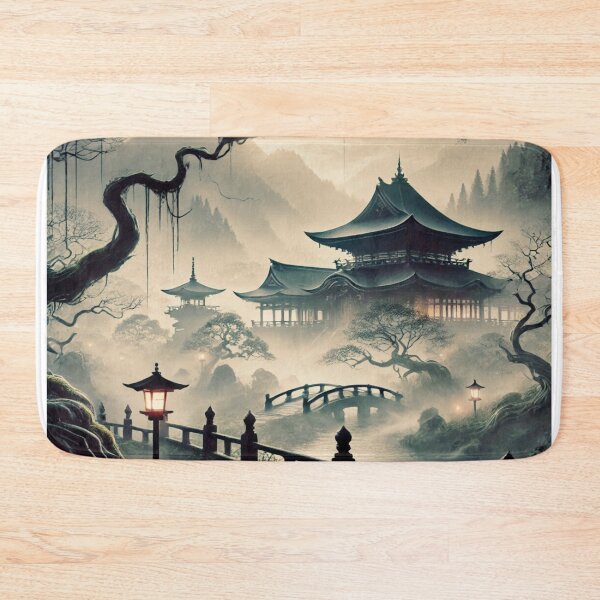 Item preview, Mysterious Japanese Temple  designed and sold by ramazis.