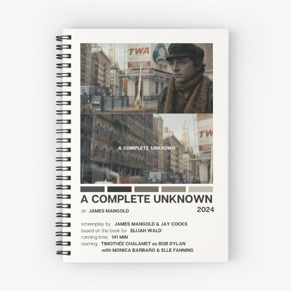 Item preview, A Complete Unknown (2024) Movie Poster designed and sold by YellowishCat15.