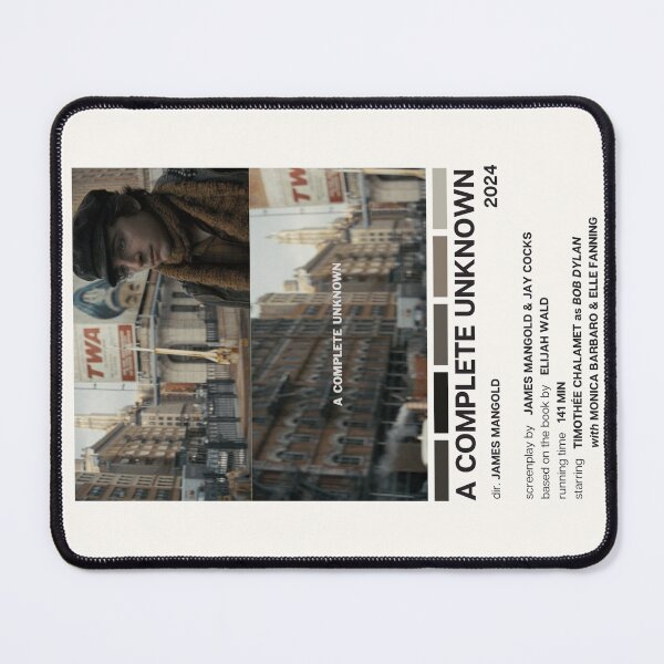 Item preview, A Complete Unknown (2024) Movie Poster designed and sold by YellowishCat15.