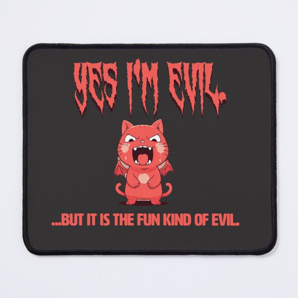 Item preview, Funny Cat Quotes Cute Evil designed and sold by La Loca.