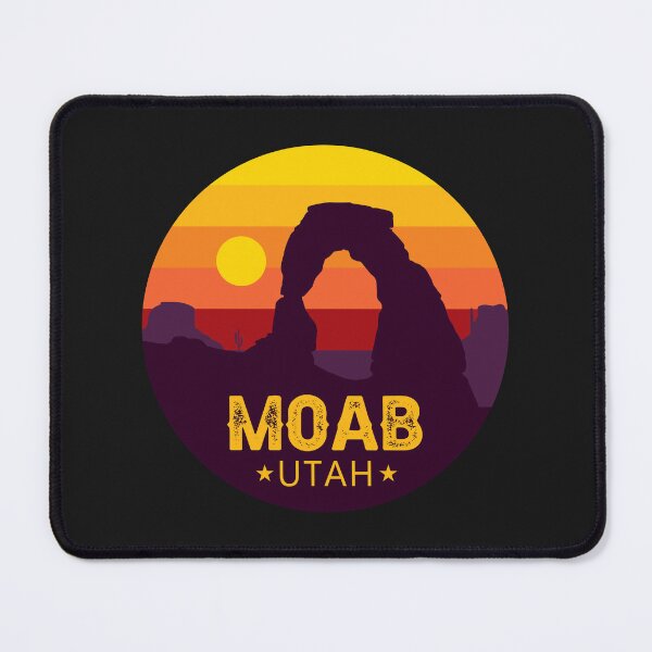 Item preview, Moab Utah Arch – Vintage Sunset Travel & Adventure designed and sold by TavellynArt.