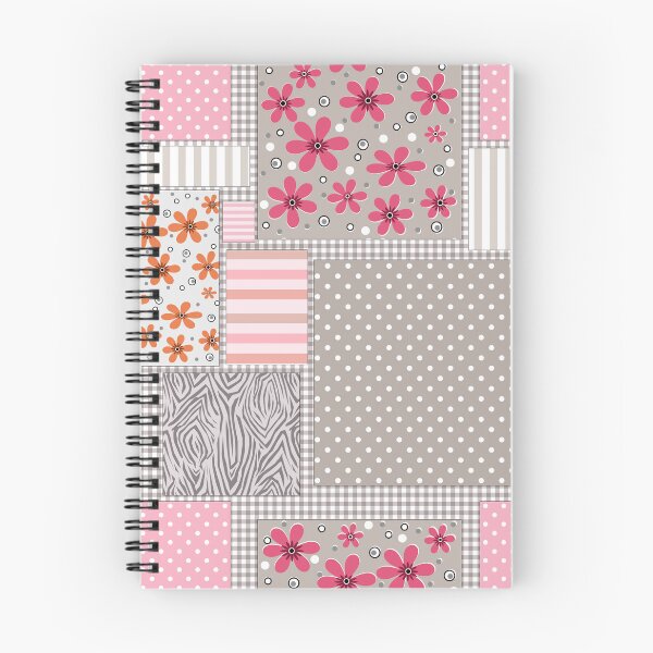 Item preview, Bright patchwork of scraps of flowers polka dots striped designed and sold by fuzzyfox.