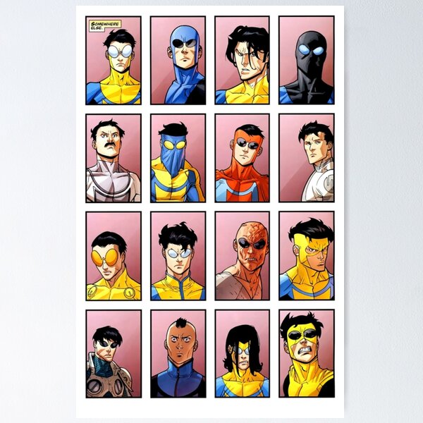Item preview, Invincible variants designed and sold by socrazy3.