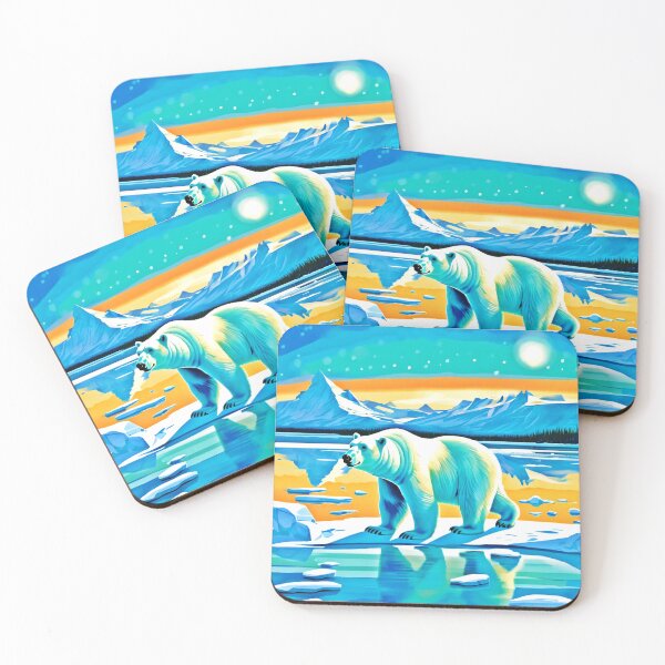 Item preview, Polar Majesty: Arctic Landscape designed and sold by Health And Fitness Posts e-Store.
