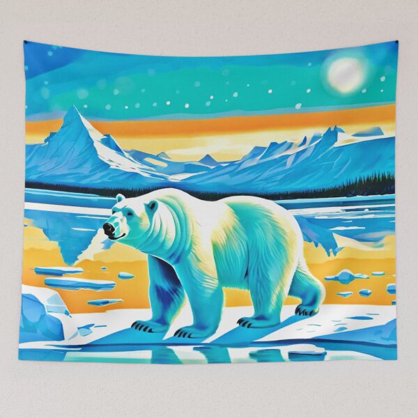 Item preview, Polar Majesty: Arctic Landscape designed and sold by Health And Fitness Posts e-Store.