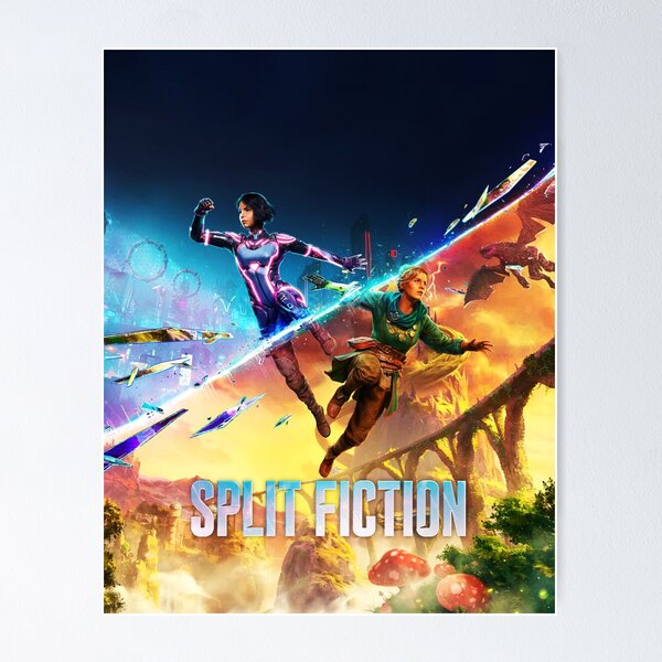 Item preview, Split Fiction Video Game designed and sold by KouUART.