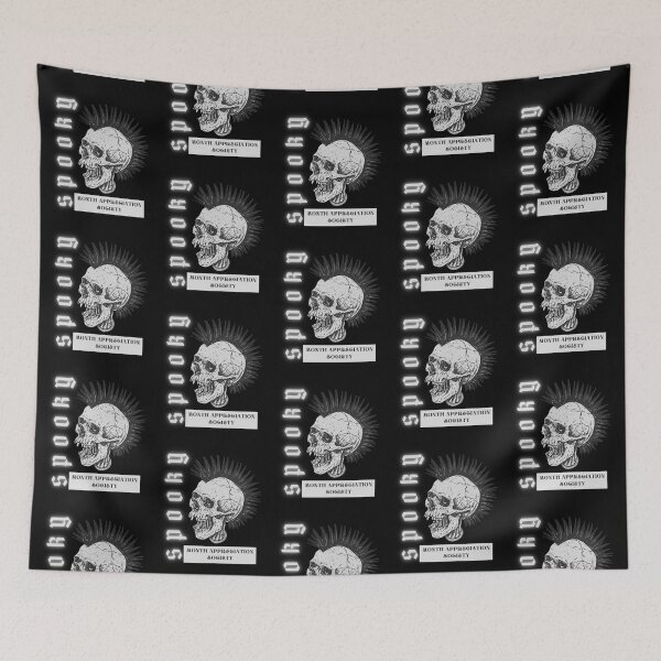 Item preview, Skull & Spooky Society Art Print designed and sold by Zakrytos ★★★★★.