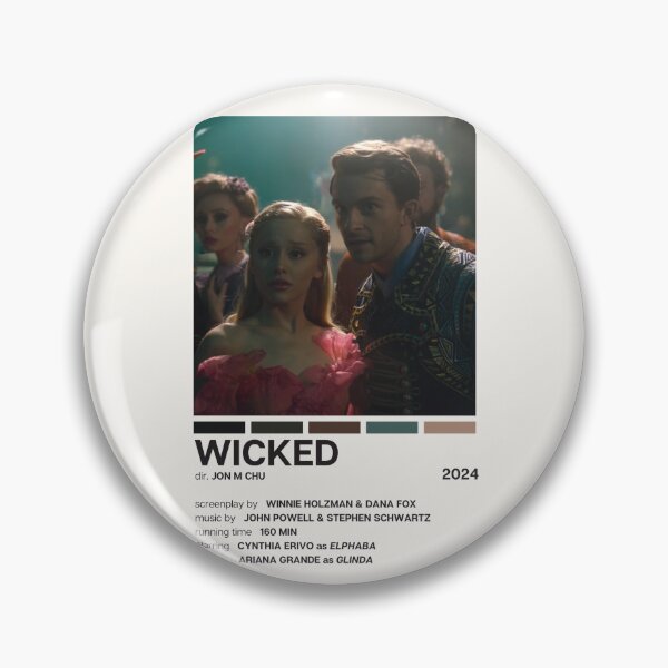 Item preview, Wicked (2024) Movie Poster designed and sold by YellowishCat15.