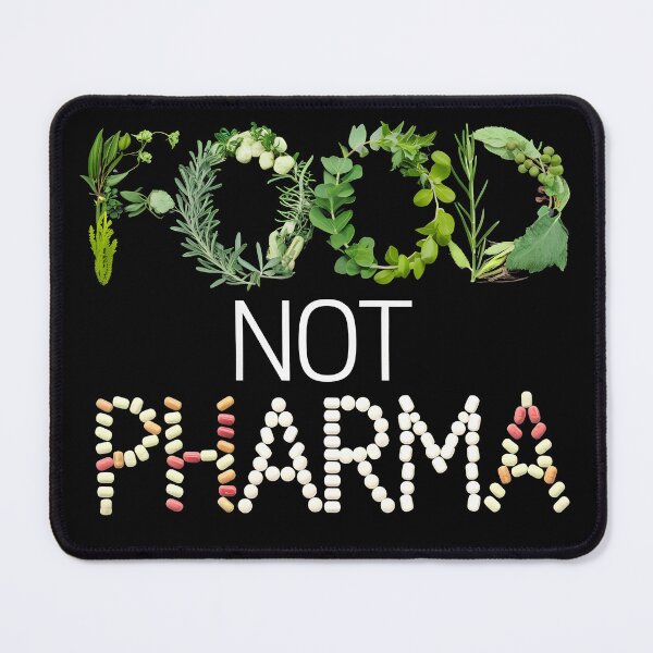 Item preview, Food Not Pharma designed and sold by AniArtPL.