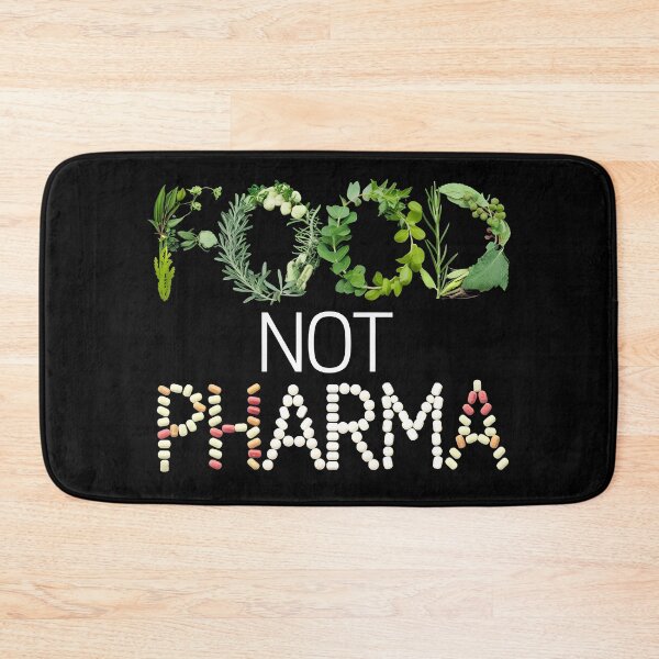 Item preview, Food Not Pharma designed and sold by AniArtPL.