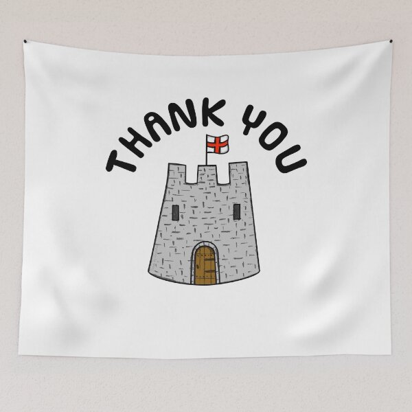 Item preview, History Teacher Thank You Castle designed and sold by doodlerob.