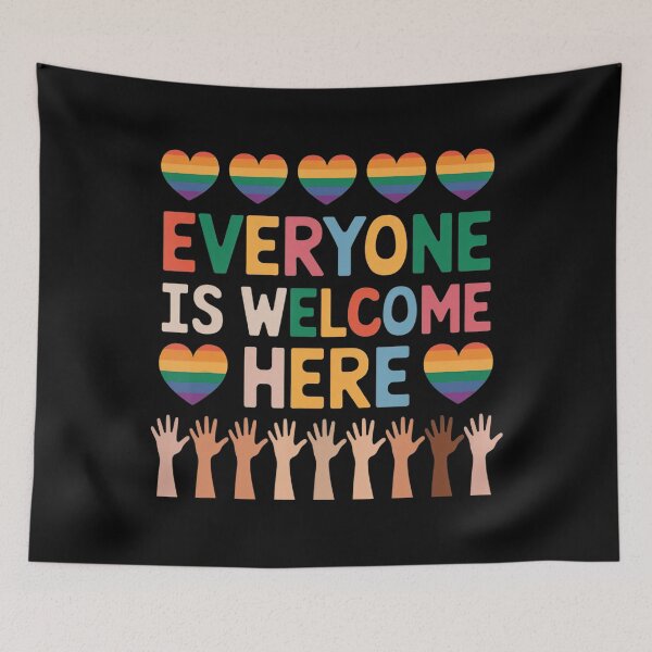 Item preview, Everyone Is Welcome Here Teacher Cute designed and sold by FantasyFablesC.