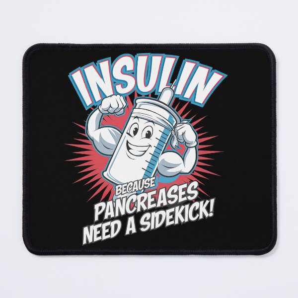 Item preview, Diabetes Educator – Insulin, becouse Pancreases Need a Sidekick! designed and sold by TrendWearLab.