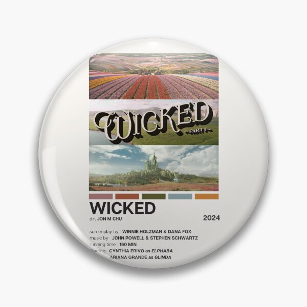 Item preview, Wicked (2024) Movie Poster designed and sold by YellowishCat15.