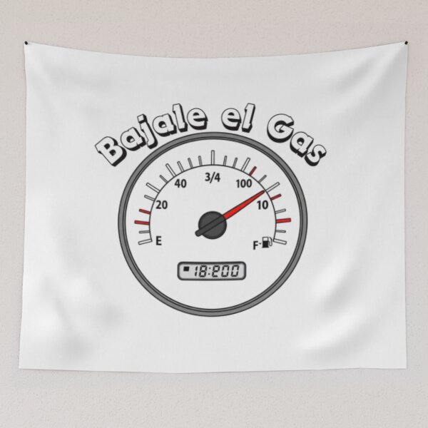 Item preview, Turn Down the Gas - Fuel Gauge with Text designed and sold by panchoflex.
