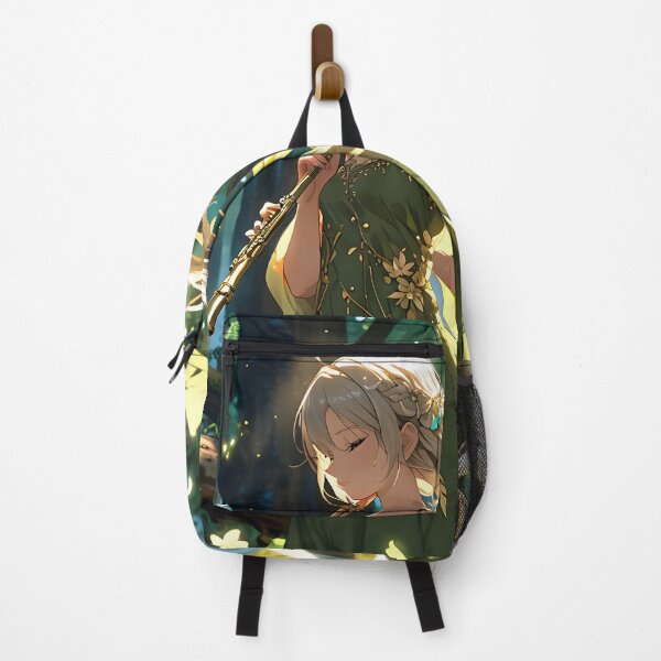Item preview, Forest Melody: Enchanted Anime Forest Guardian Poster designed and sold by AbstractAuraArt.