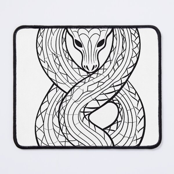 Item preview, Snake Coloring Page Pattern  designed and sold by DavidColoring.