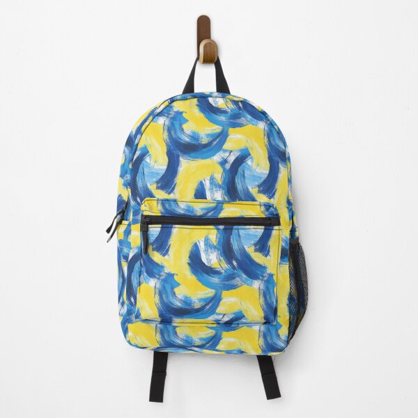 Item preview, Expressive Blend of Blue and Yellow Shades designed and sold by MidArtForge.