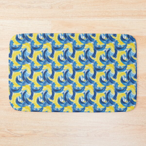 Item preview, Expressive Blend of Blue and Yellow Shades designed and sold by MidArtForge.