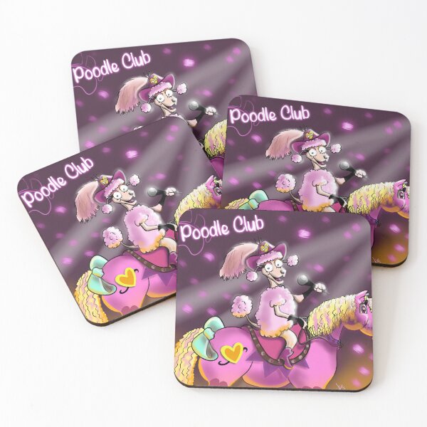 Item preview, Pink Poodle Club designed and sold by Tea&Zoomies.
