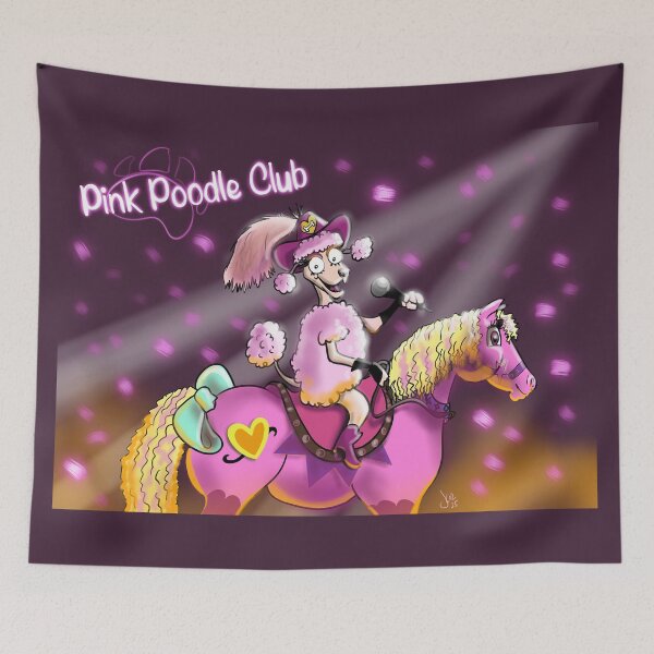 Item preview, Pink Poodle Club designed and sold by Tea&Zoomies.