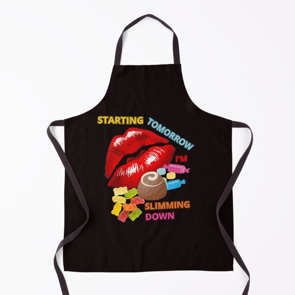 Item preview, STARTING TOMORROW I'M SLIMMING DOWN designed and sold by Tadeusz1.