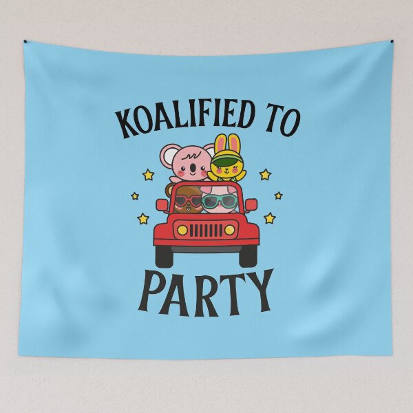 Item preview, Koalified to Party designed and sold by 87-Aesthetics.