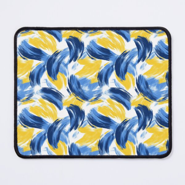Item preview, Expressive Blend of Blue and Yellow Shades designed and sold by MidArtForge.