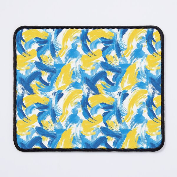 Item preview, Expressive Blend of Blue and Yellow Shades designed and sold by MidArtForge.