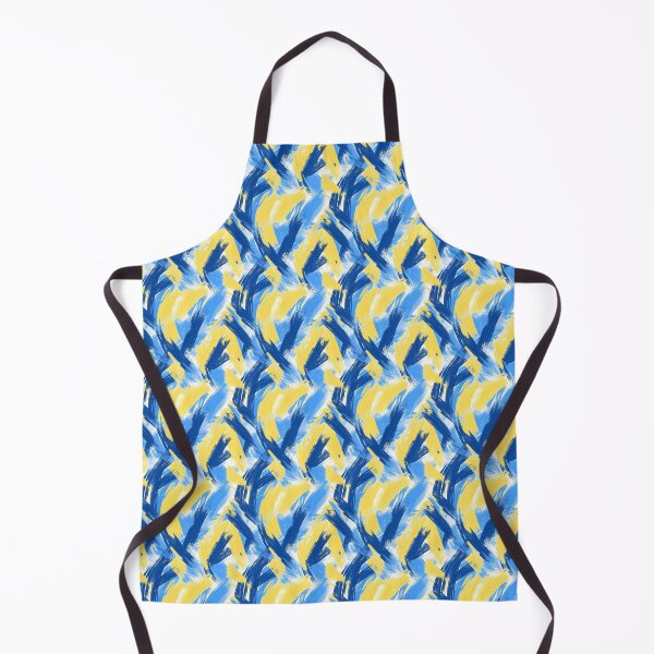 Item preview, Expressive Blend of Blue and Yellow Shades designed and sold by MidArtForge.