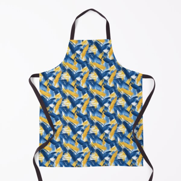 Item preview, Expressive Blend of Blue and Yellow Shades designed and sold by MidArtForge.