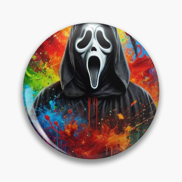 Item preview, Ghostface in Paint Splatter  designed and sold by Ghostface2025.