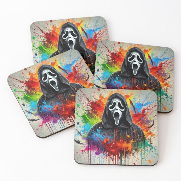 Item preview, Ghostface in Paint Splatter  designed and sold by Ghostface2025.