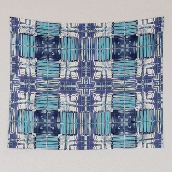 Item preview,  Blue Ice Baby by Jenny Meehan Surface Pattern Design 2 designed and sold by Jenny Meehan Art Prints and Patterns  .