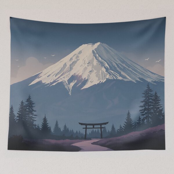 Item preview, Sacred Mount Fuji designed and sold by store-wasabi.