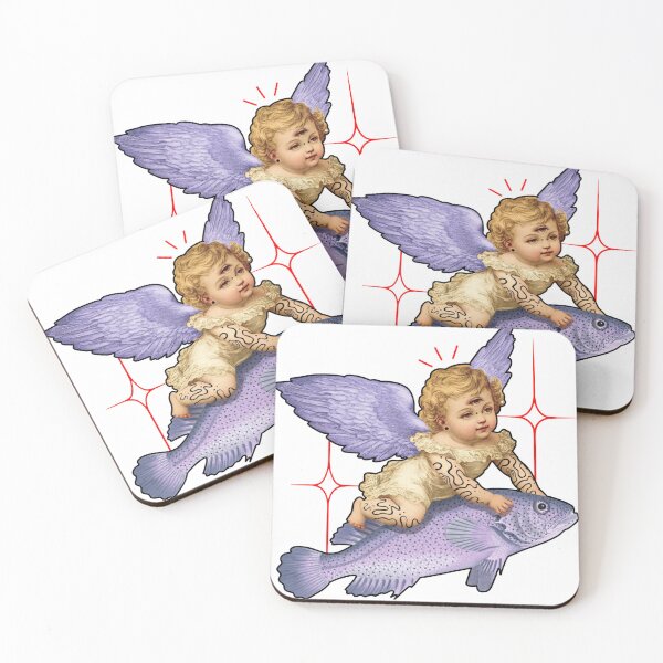 Item preview, ANGEL AND FISH №3 designed and sold by KisuMuho.