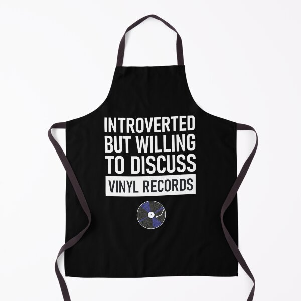 Item preview, Introverted But Willing To Discuss Vinyl Records designed and sold by Músico Ilustre.