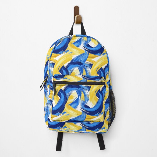 Item preview, Expressive Blend of Blue and Yellow Shades designed and sold by MidArtForge.