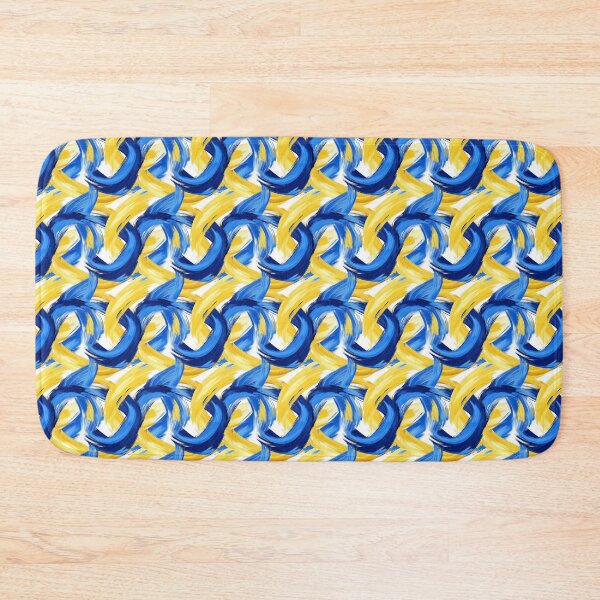 Item preview, Expressive Blend of Blue and Yellow Shades designed and sold by MidArtForge.
