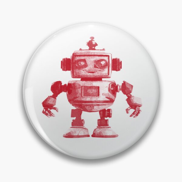 Item preview, Retro Toy Robot designed and sold by kinpirks.